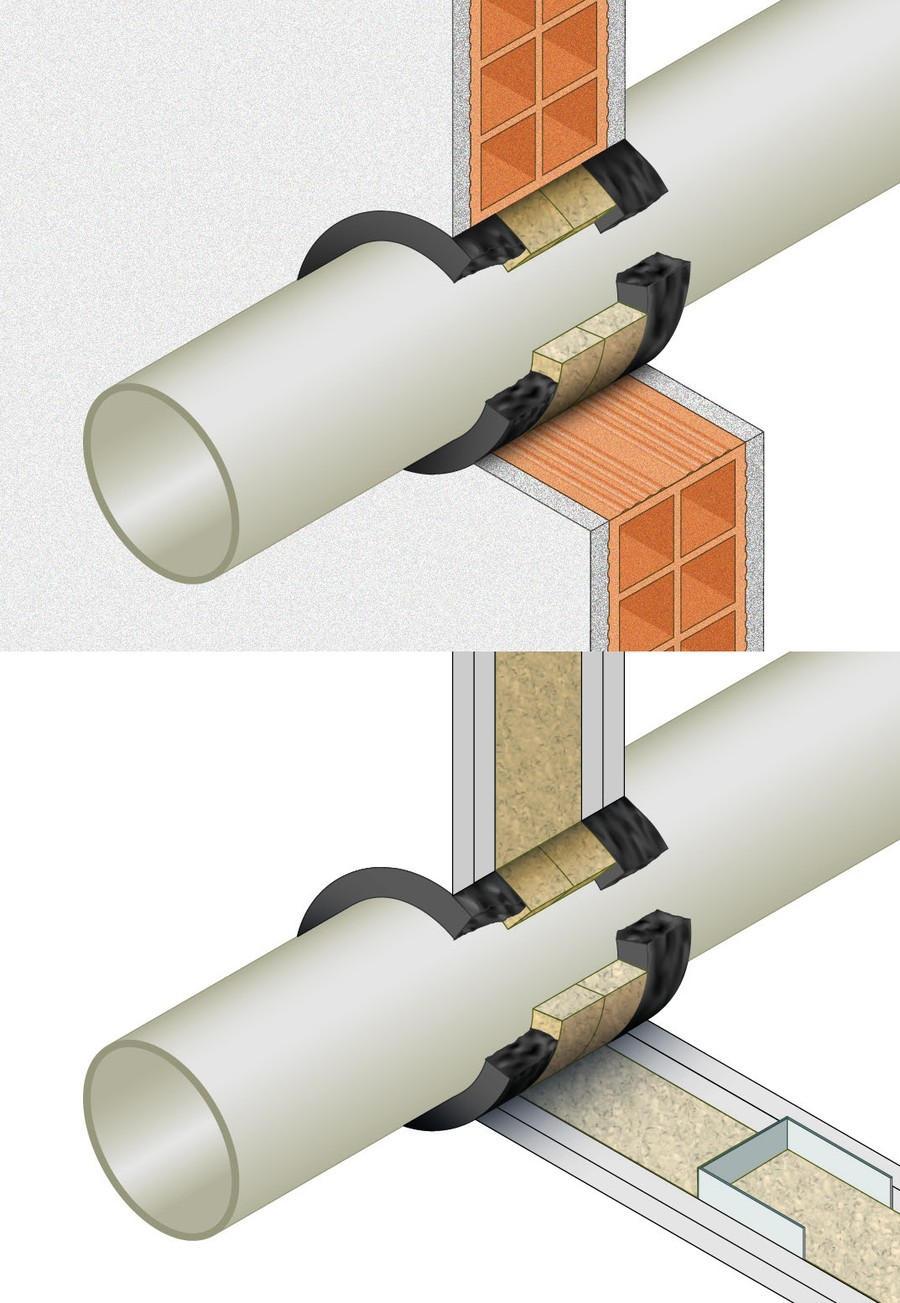 Penetrations Of Combustible Pipes · EI 60