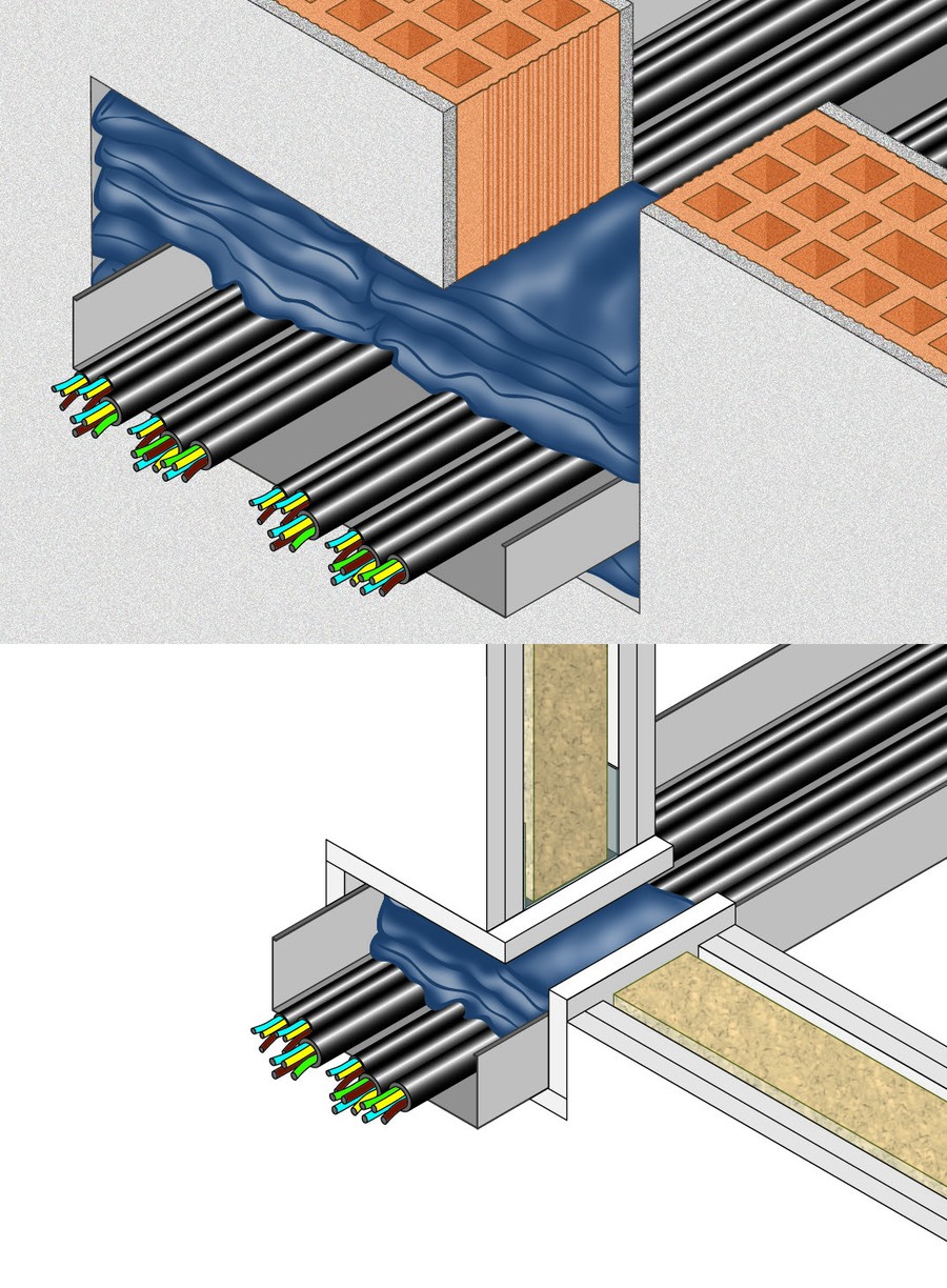 Penetrations Of Electrical Cables And Openings · EI 120