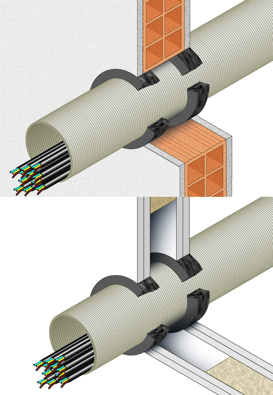 Penetrations Of Combustible Pipes · EI 60