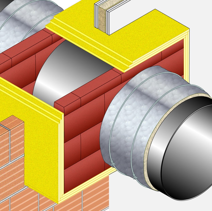 Penetr. Of Non-Combustible Pipes 800 Mm · EI 120