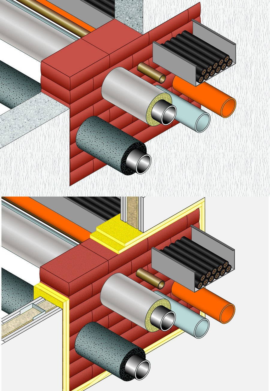 Multiple Penetrations · EI 45