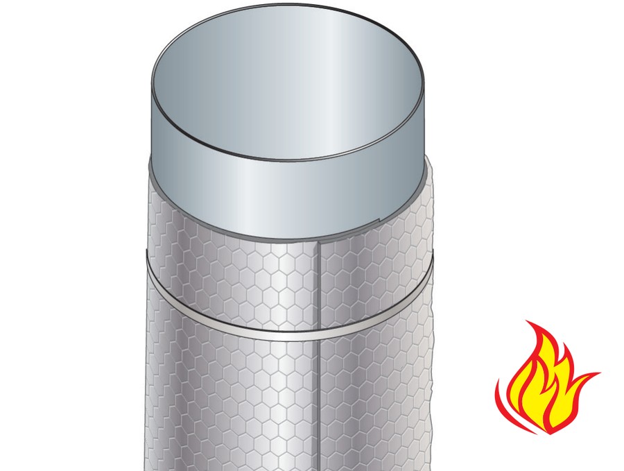 Vert. Ventilation Ducts - External Fire · EI 180