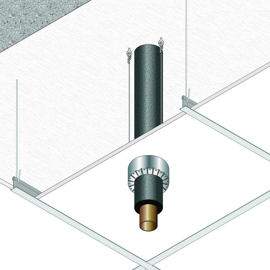 Penetr. Of Insulated Non-Combustible Pipes · REI 120