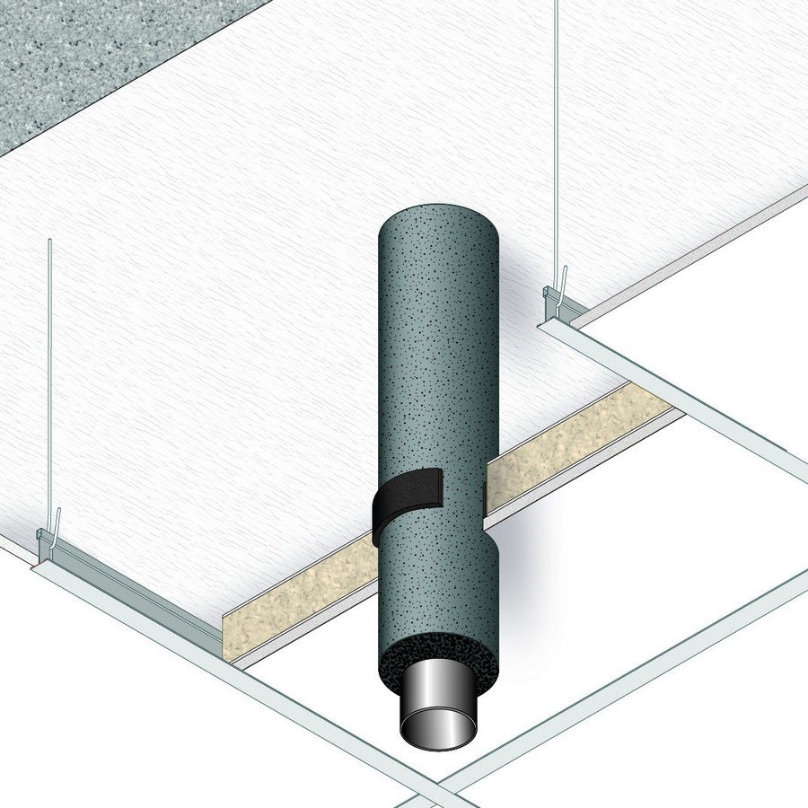 Penetr. Of Insulated Non-Combustible Pipes · REI 120