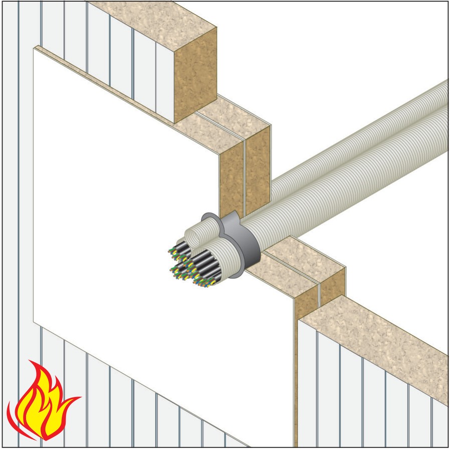 Cables And Corrugated Conduits · EI 120