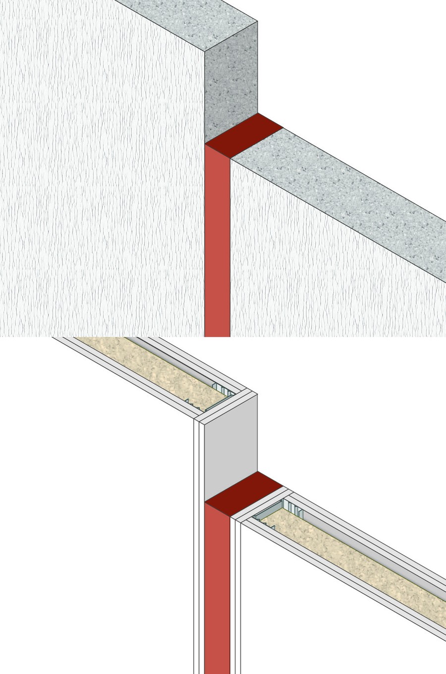 Vertical Wall/Wall Expansion Joints · EI 120