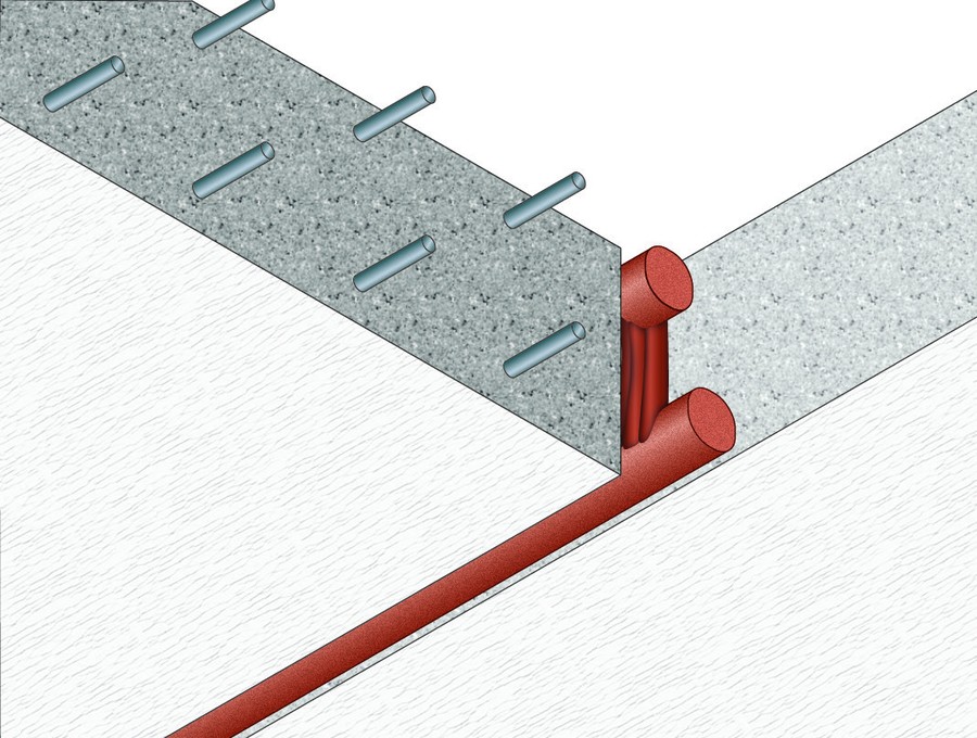 Floor/Floor Firestop Rope Joints - With Induced Mov. · EI 120
