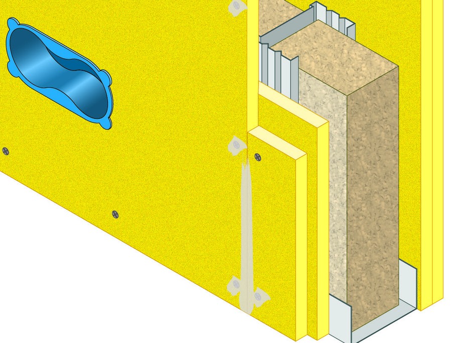 Pareti Non Portanti · EI 60 · h · 6 m