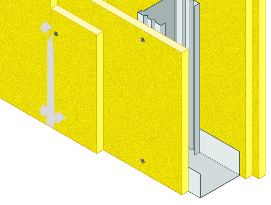 Pareti Non Portanti · EI 180 · h · 4 m