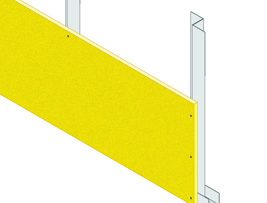 Shaft Walls · EI 30 · h · 4 m