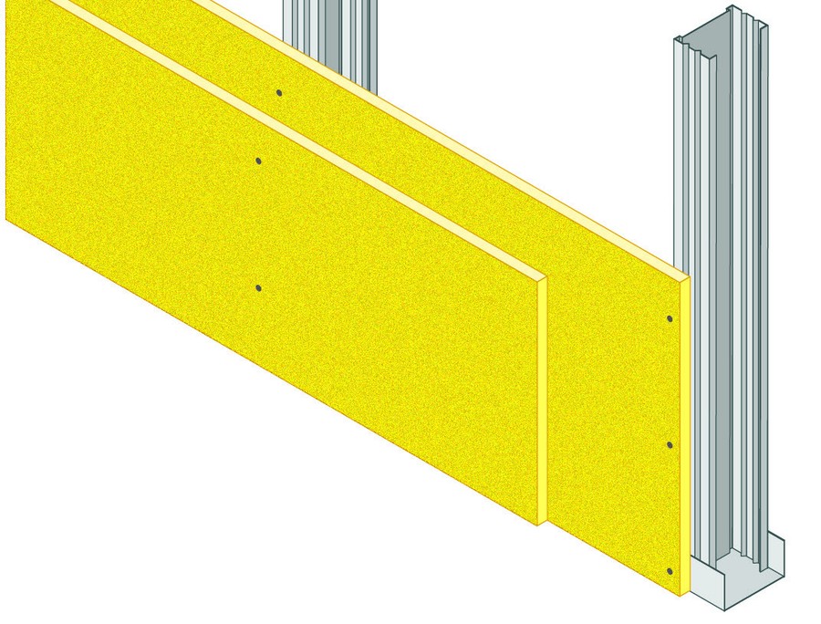 Shaft Walls · EI 60 · h · 4 m
