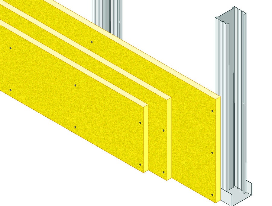 Shaft Walls · EI 180 · h · 4 m