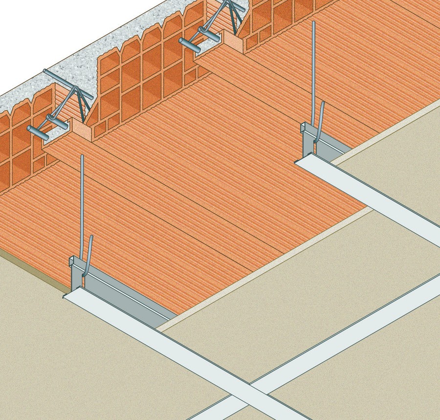 Con Controsoffitto Modulare Ribassato · REI 90