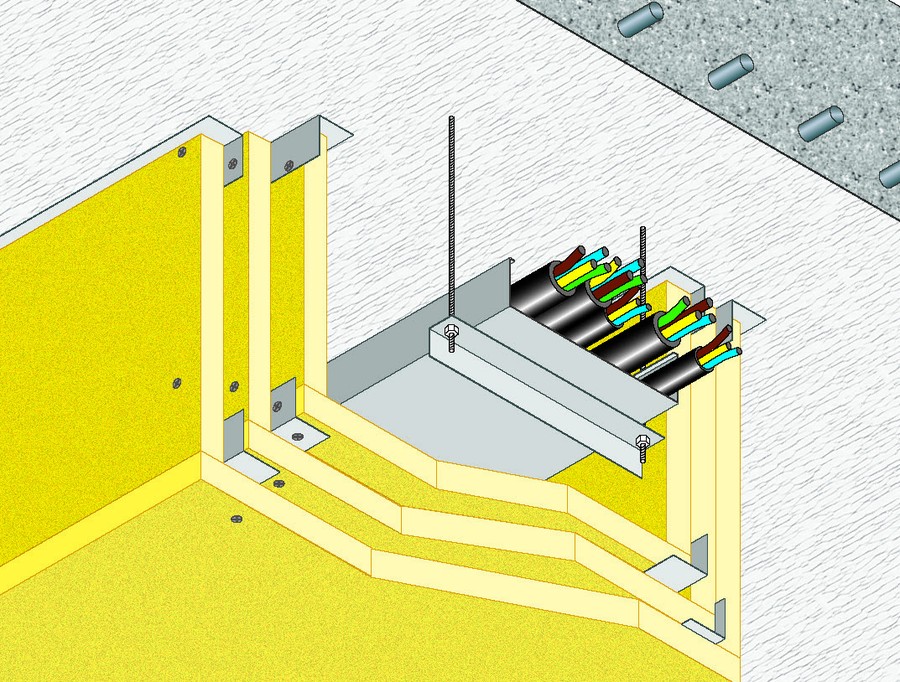 Alloggiamento Impianti - Fuoco Esterno / Interno · EI 120