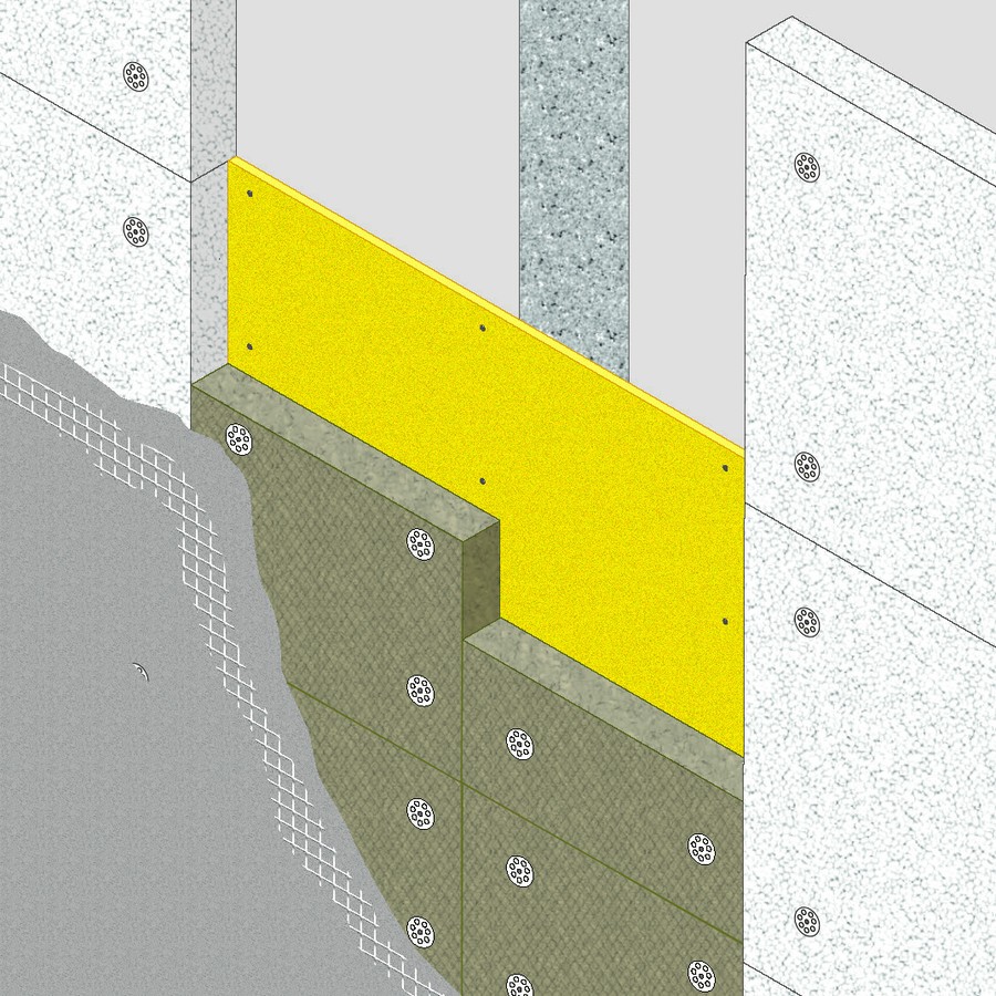 Vertical Separation Band - Simple Façades · EI 30