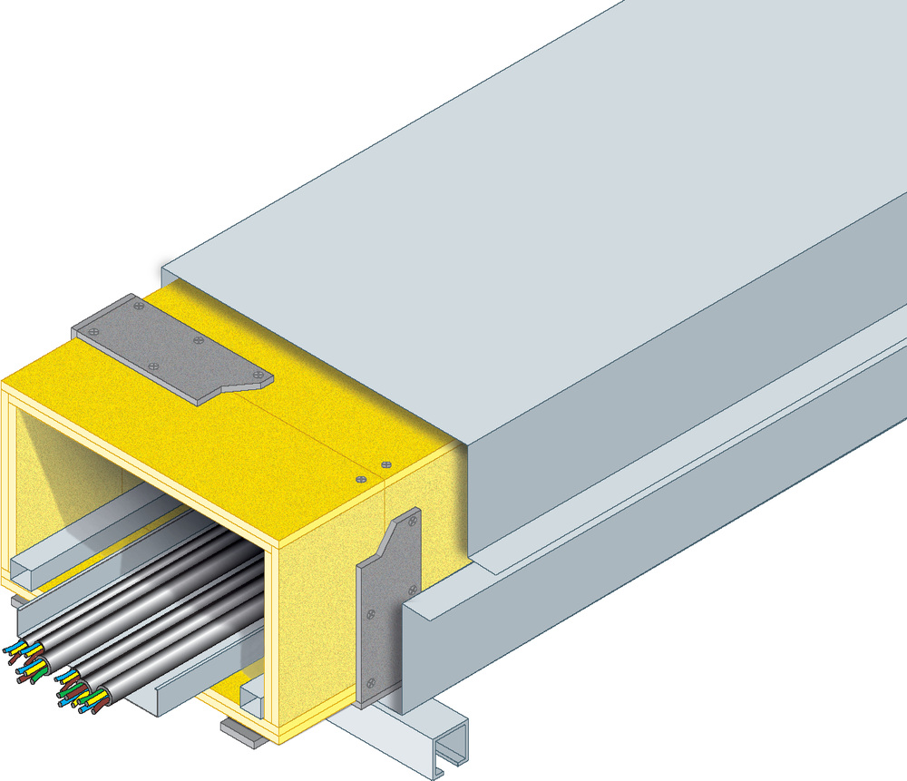 Canalizzazione di servizio FIREGUARD CABLE DUCT UV