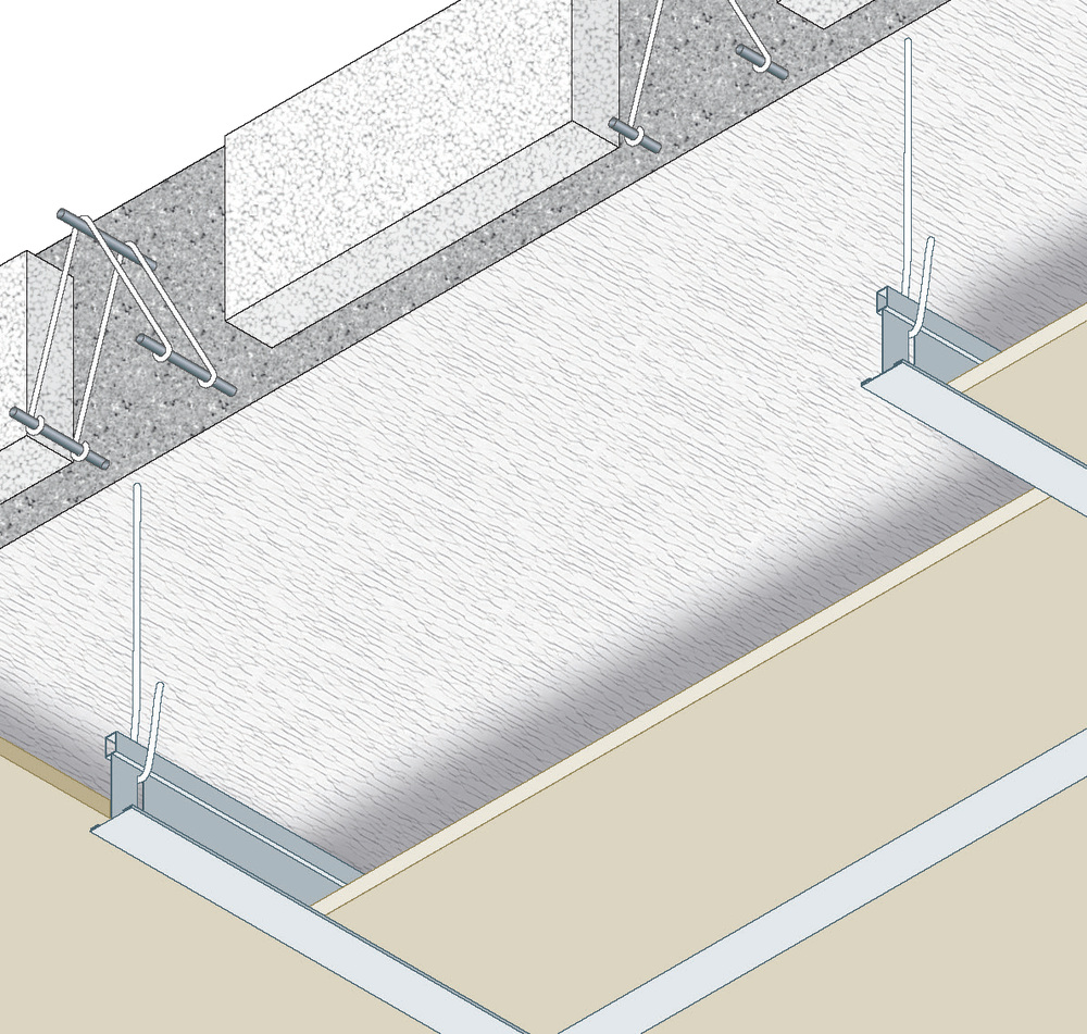 Solaio predalles con controsoffitto NAPER S6