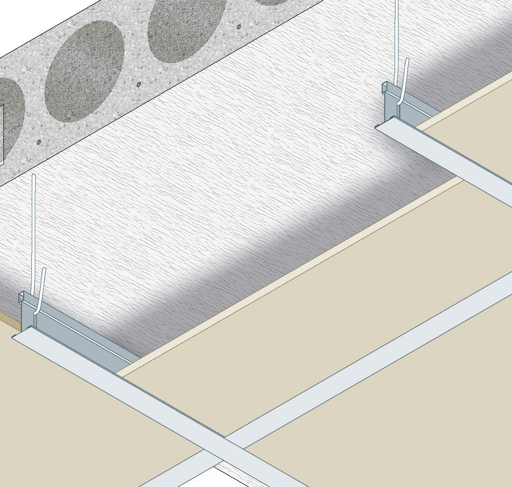 Solaio alveolare con controsoffitto NAPER S6